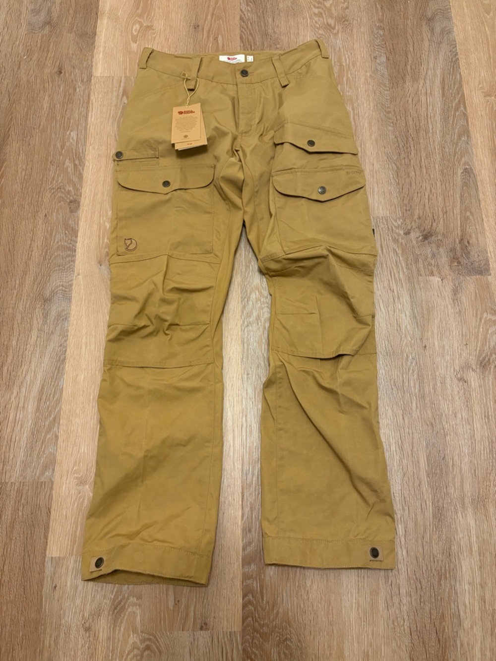 NWT Fjallraven Vidda Pro Ventilated Pants Men 29 Regular EU 44 Buckwheat Brown